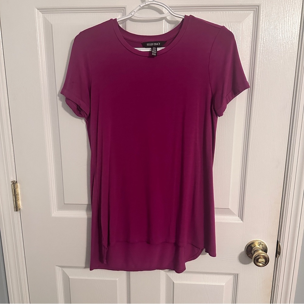 Ellen Tracy Women's Magenta Top/Dress